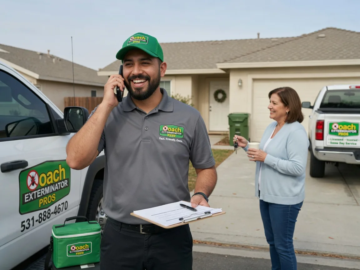 Pest Control Roach Exterminator Otis, LA FAQs